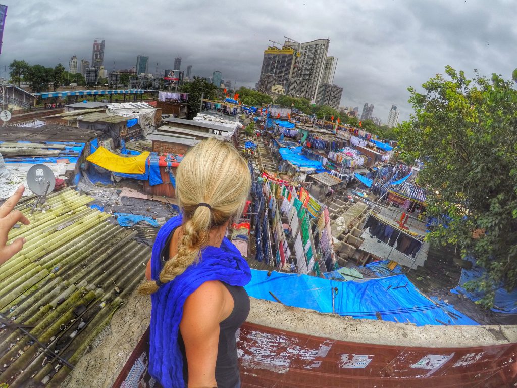 Dhobi Ghat - the largest outdoor laundry in the world, located in Mumbai