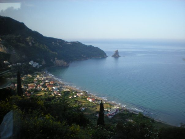 On our way to Corfu and the Pink Palace