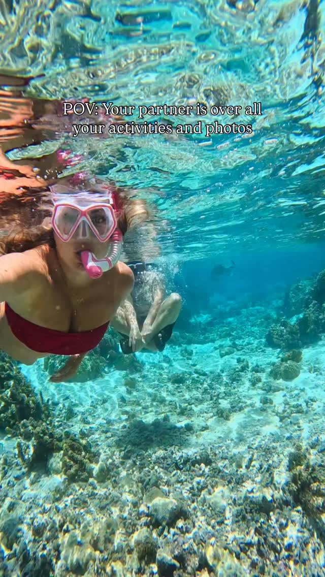 Honeymoon day 4 and hubby was already over the photos and adventures since his vacation type is “relax” and mine is “do as many activities as possible”, so I grabbed Dronita and my photography assistant (selfie stick) and kept on going 😂

Can anyone else relate to taking their own photos or being the constant adventurer, or do you prefer some down time on trips?

Not going to lie, it’s always fun watching peoples’ reactions when it’s me with the drone or me jumping in the water with the sharks first instead of the man! Although per usual, us women still get way less credit or cool points! 🤪

Our honeymoon was the perfect mix of relaxing (for him) and endless adventures for both of us! Many have asked me my thoughts on here VS places like the Maldives, and I’d say if your the adventure ADHD type like me; French Polynesia is better, especially on an island hopping trip like this one with Variety Cruises!

Maldives has nice diving and beautiful resorts but most are on small individual atolls that are harder to hop around to, and they don’t have as much nature and indigenous culture! Just my opinion though!

#honeymoon #adventure #frenchpolynesia #tahiti #borabora #moorea #tahaa #mylifesatravelmovie