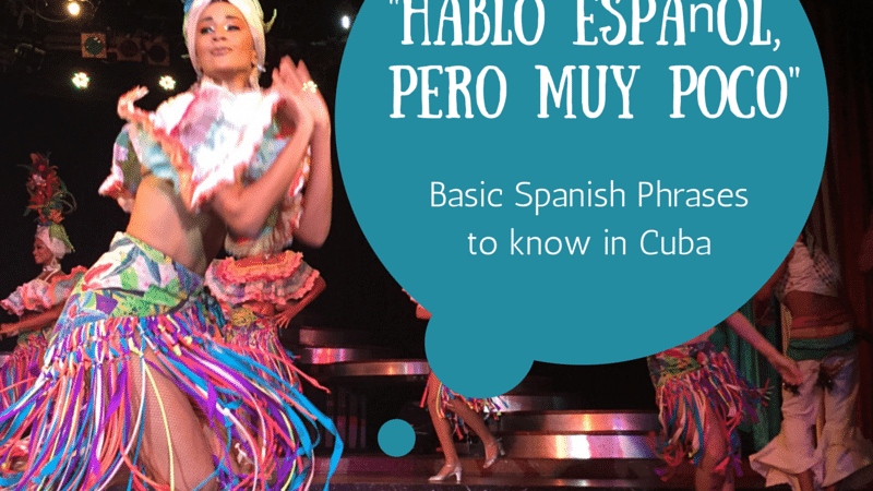 Hablo Español...Pero Muy Poco-