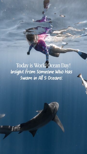 Happy World Ocean Day! Here’s some ocean insights from someone who has swam in all 5 oceans (can anyone name them?), has crossed the Drake Passage 8 times and recently voyaged through Arctic pack ice, who has scuba dove in over 30 countries, learned to free dive only because they’re trying to keep up with animals, and has developed a severe obsession with swimming with marine apex predators, and all the creatures!

First and foremost — the Ocean is more powerful than humans are. Don’t mess with it or it will mess with you. 

One of the many things I learned during the lectures in Antarctica is that krill (tiny little animals that 🐋’s eat) is in danger of being over-fished, so avoid products that use it.

Try to only eat locally caught fish, avoid big companies that use ghost nets — the number one killer of marine animals aside from actual hunting, and yes, people still do that too in places like Japan, Iceland, Faroe Islands, and USA.

Speaking of the U.S…  the place I’m from, FLORIDA, is one of the top killers of my beloved SHARKS, and right now the gov is trying to stop Shark tourism there, such as diving with sharks (my favorite hobby), something that really does protect these extremely necessary animals as opposed to all the people there that kill them for business or for FUN 😡

Some will say that this and other swimming with marine animal excursions are “unethical” but guess what happens if there’s no tourism demand? They kill them to sell. I’ve seen it over the years and I’m highly experienced with ethical and non-ethical tourism! 

So for this World Ocean Day, I am asking you to please share this post, and sign the petition on my Stories against the stopping of shark diving in Florida! 

And if you sign it and want to come with me next time I visit for the holidays, I’ll give you first dibs and a discount and also a glass of my vino!!!

Thank you for reading this if you got this far! I know I write too much!

🐳🐋🦭🐟🐠🦈🦈🦈🦈