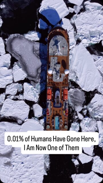 Only 0.01% of humans have passed 80 degrees North latitude and guess who’s one of them? THIS GIRL! (And 26 of my Travel Tribe friends) 💪🏽

Sailing through the Arctic Pack Ice is a huge achievement because that means you’re close to the North Pole (90 degrees North), which you can only reach via the Pack Ice (so if it’s melted…you can’t reach it)

In the past this area was only traveled by famous explorers, meanwhalers/trappers/hunters, researchers, photographers, and wealthy adventurers, and also mostly men (shocker, I know).

Then there’s us, reaching 81 degrees North, mostly because we want to see Polar Bears and other wildlife, and tick the Arctic Circle off of our bucketlist!

I’m pretty proud to be an unconventional female adventurer, and to be able to “influence” others to do the same!

I may not look the stereotypical part of an explorer; but let me tell you how much warmer that girl in the hot pink swimsuit was in the jacuzzi looking for polar bears than everyone else was!! (Well, at least having extra amounts of fun 😂)

I’m so grateful to have been to Svalbard twice now, it’s truly a peculiar and interesting place!

If it’s on your to-go list, drop me a comment and I’ll send you the info for this trip plus five-hundo-off 😁

Drone footy by the Polar Latitudes Photographers who have a permit to fly there (guests cannot): @vegarabelsnes @stevenrosephotography 

#svalbard #packice #thearctic #arcticexpedition #womenwhoexplore