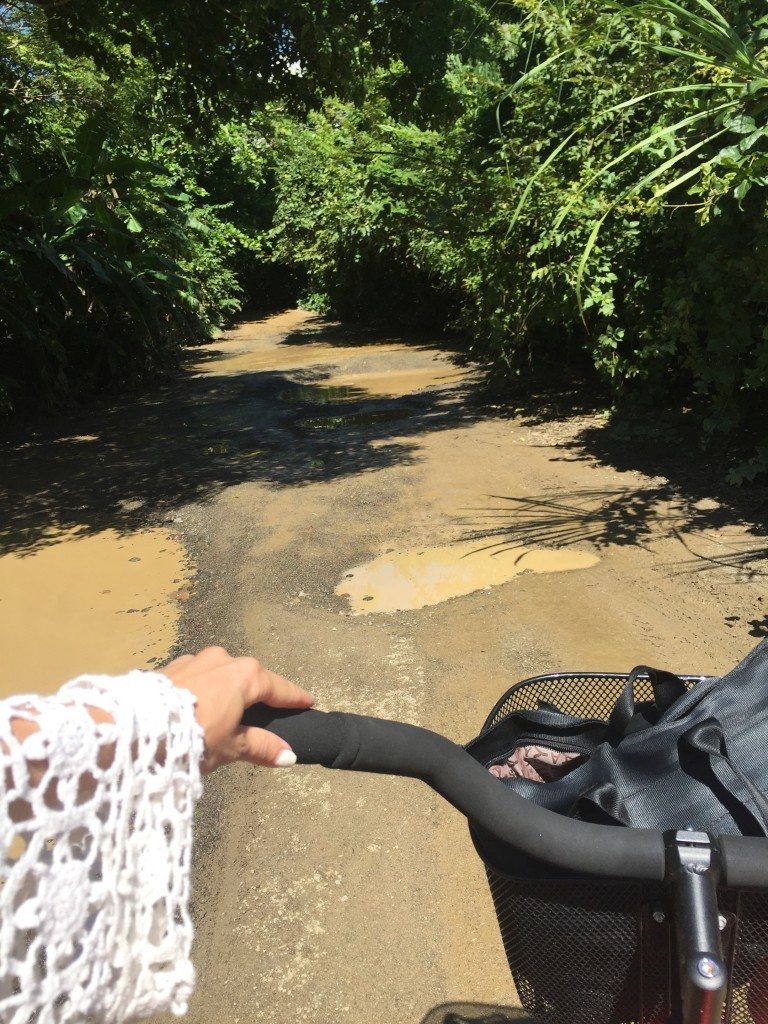 Potholes? Pshhh, pura vida, I'll ride around them