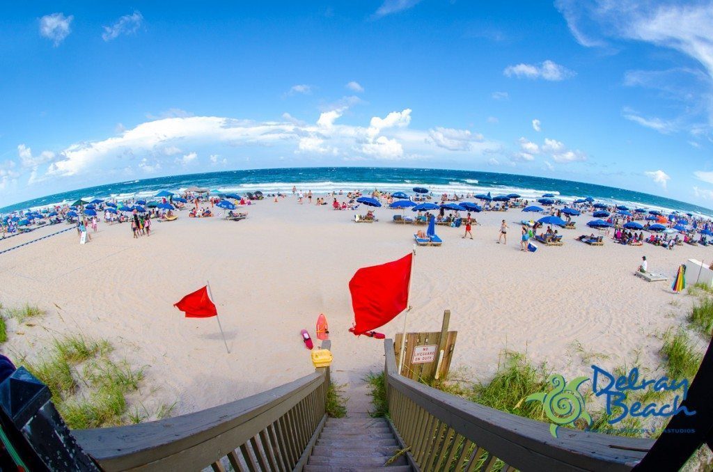 Delray Beach is clean and not infested with tourists or weird people