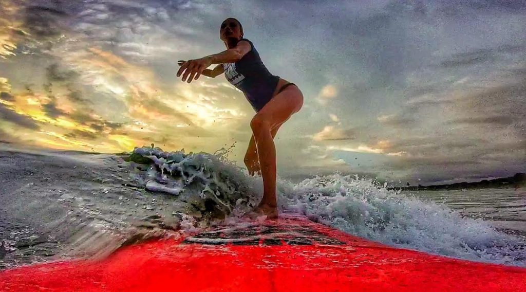 No time to text when you're riding the waves