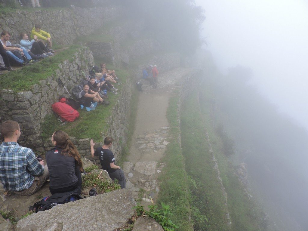 We were literally in the clouds!