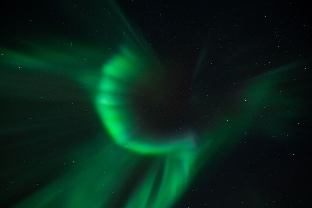 They were literally moving and a forming over my head!