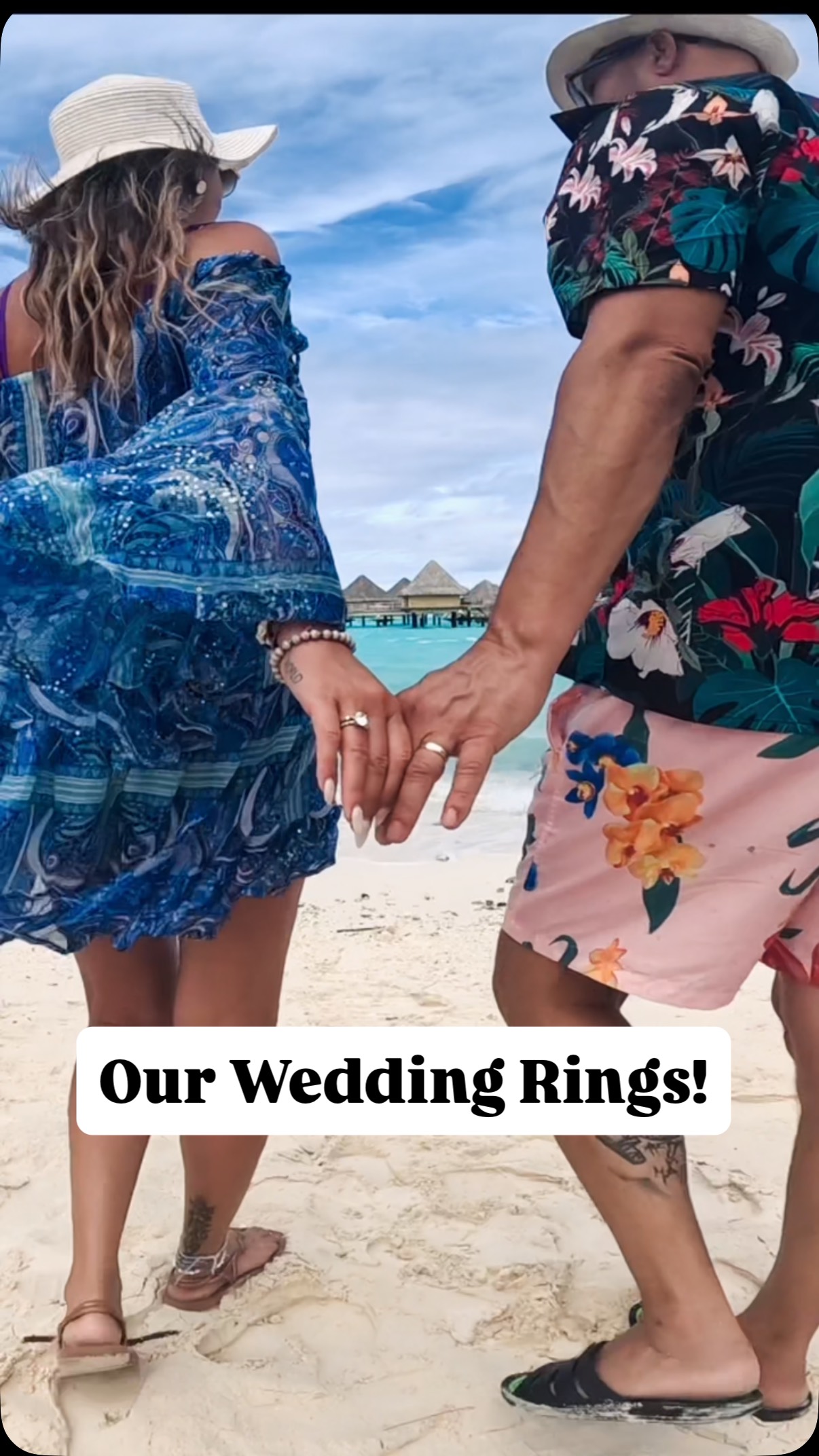 We got to wear our dreamy wedding bands on our dreamy honeymoon, and thanks to everyone who helped me decide which band to pick from MiaDonna! I went with the poll winner and chose the Natalie Marquise and Round Lab Grown Diamond Band that’s as sparkly as the sea!

Since my husband doesn’t wear jewelry, we got him the Comfort Fit Band with custom engraving inside! My band is the perfect pair to my Precious Engagement Ring, which has a similar vintage ring setting, and it also looks stunning on its own! 

I’m also so happy I was able to get the wedding rings of my dreams in an eco-conscious way, that’s also affordable, supporting a female-founded business that loves to make diamond shopping easy, with 60 Day Returns so you can shop with total peace of mind that you’ll love your engagement ring as much as I love mine. 

Engagement and holiday gift season is among us, so feel free to send this to someone to drop a hint, or browse the MiaDonna page to treat yourself!

What shape is your dream ring? Did you vote for this band??

#labgrowndiamond #engagementring #weddingring #miadonnadiamonds #miadonna #borabora #honeymoon