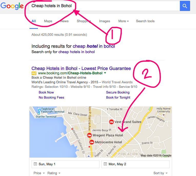 How to find the Cheapest Hotels using Google MyLifesAMovie.com 1