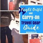 Flight Outfit and Carry on Travel Gear Guide mylifesamovie.com