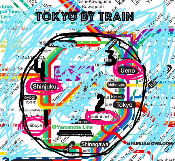 JR Yamanote line mylifesamovie.com