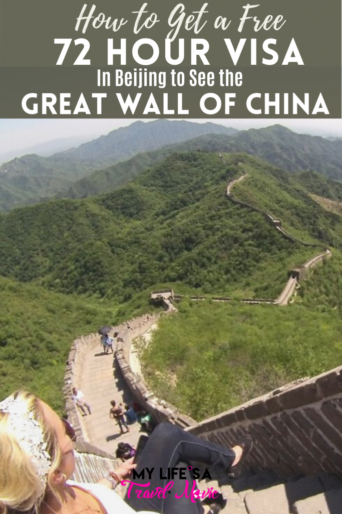 Dreaming of ticking the Great Wall of China off your New 7 Wonders of the World bucketlist? Here's an ESSENTIAL guide for getting the FREE 72 hour visa in Beijing, which will give you just enough time to go see the Great Wall of China. Also includes an in-depth guide on how to go see the closest, and most uncrowded section of the wall!