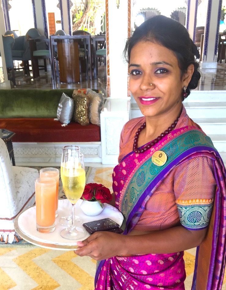 Grand Entrance taj lake palace