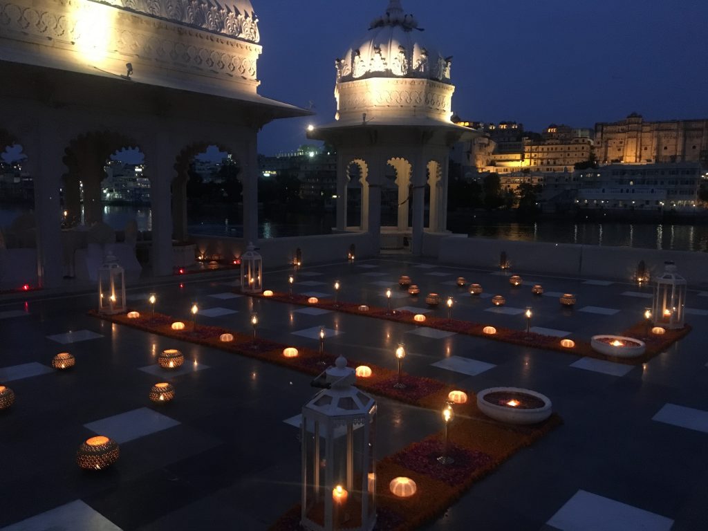 Taj Lake Palace night mylifesamovie.com