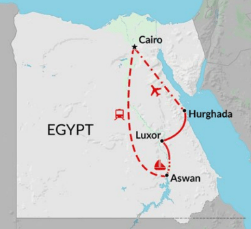 egypt tour map mylifesamovie.com