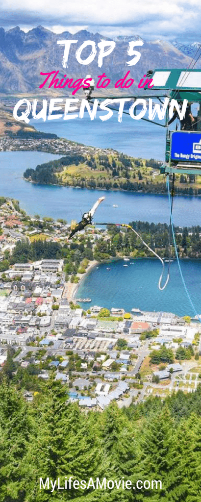Queenstown is one of the most awesome cities in New Zealand! Here are the top 5 things to do in and around Queenstown!