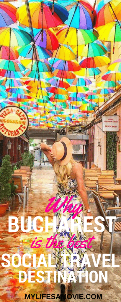 Bucharest, Romania's much-loved capital city, is THE hottest place to travel to right now if you want to be social! In fact, people go there specifically to party because of its lively social scene, and cheap prices! Plus it has some of the most Instagramable places there are, like the Umbrella Street, and Dracula's Castle!