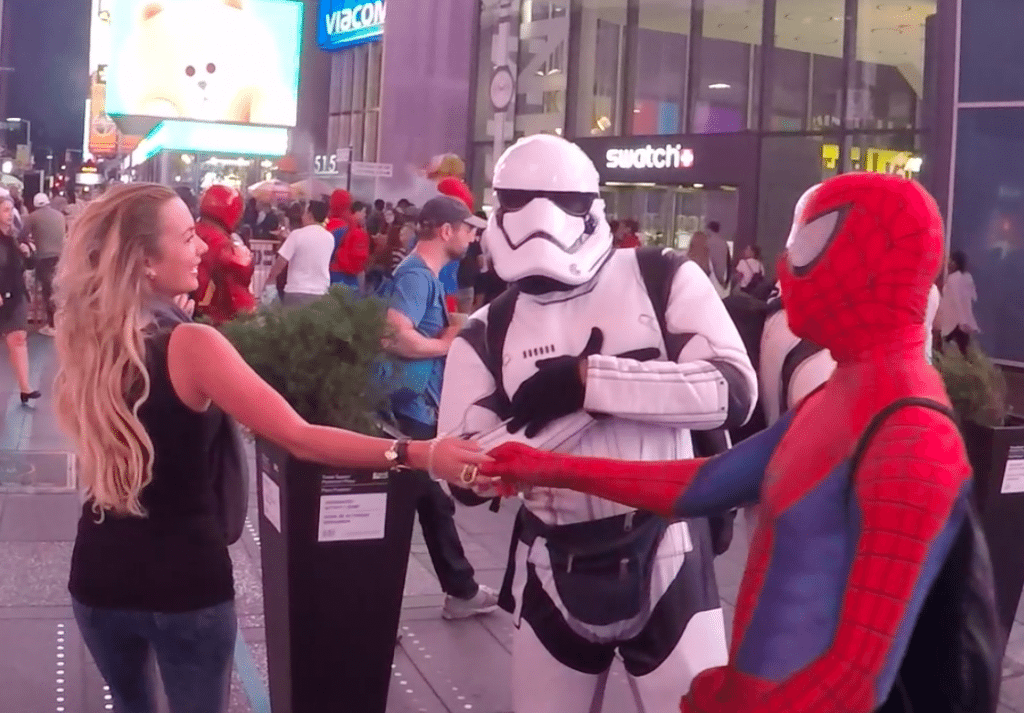 Skype NYC Times Square mylifesamovie.com