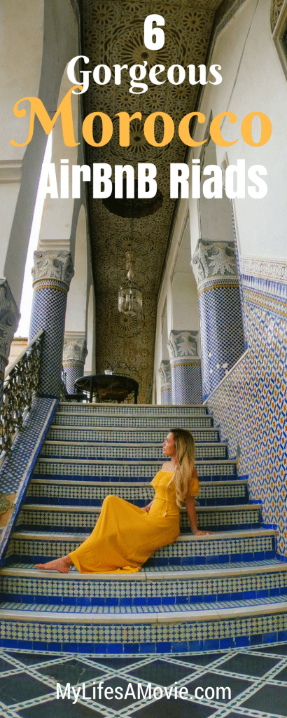 I traveled solo through Morocco and found the BEST riads to stay at on AirBnB! A major bonus was that the hosts helped me with transportation and local guides so I'd feel safe traveling alone in Morocco!