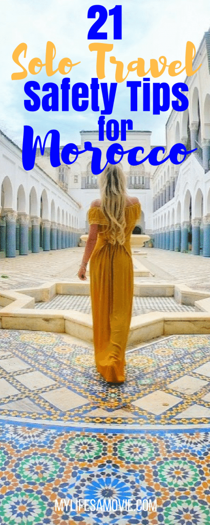Morocco get s bad stereotype of being unsafe, especially for women, but I just traveled solo there for two weeks, and can say it's definitely safe...and beautiful! I'm also a professional solo traveler, so here are all of my tips I've created from my experience to help you travel solo safely in Morocco!