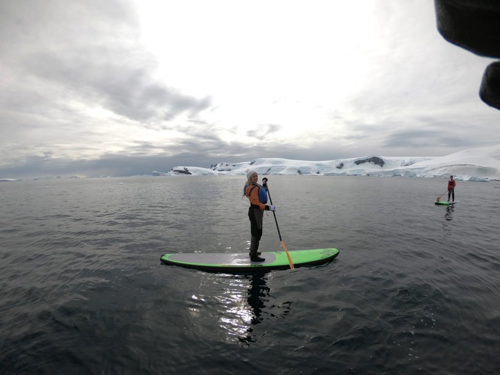 Paddleboard in Antarctica Alyssa Ramos mylifesamovie.com 