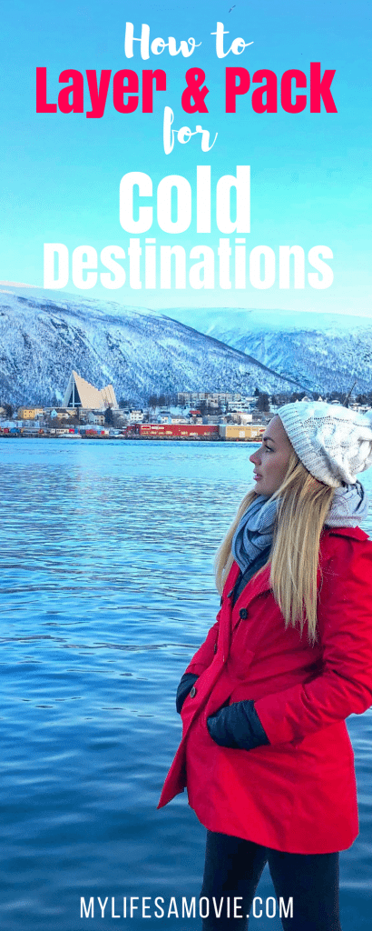Full packing list for cold destinations as well as how to layer your clothing to stay warm, while still looking stylish!
