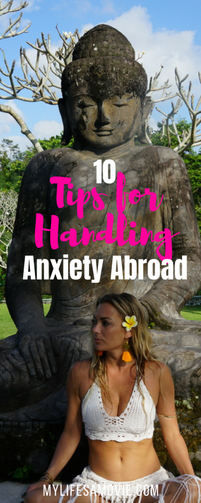 Anxiety is a very real, very scary thing, especially when you get anxiety abroad. Here's my top tips for overcoming anxiety abroad that were suggested by thousands of people and tried by me personally!