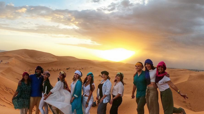 Travelers should ask permission before taking a photograph of locals