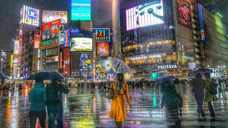 Tokyo Nightlife Shibuya Crossing Alyssa Ramos mylifesamovie.com