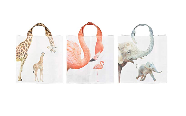 Reusable tote bags are an eco-friendly way to shop.