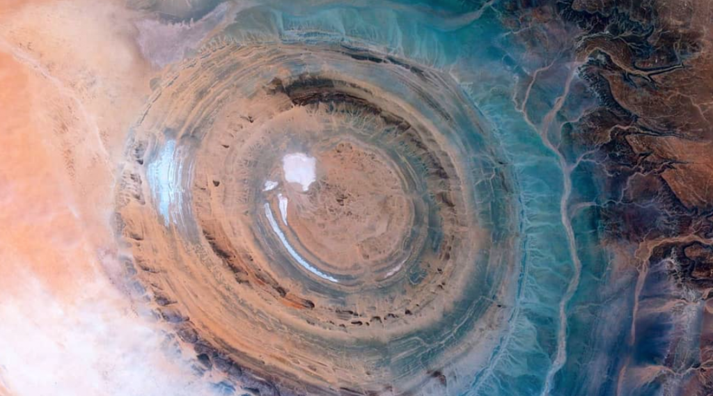 The Eye of the Sahara is a Stunning Natural Phenomenon That You Don’t Know About