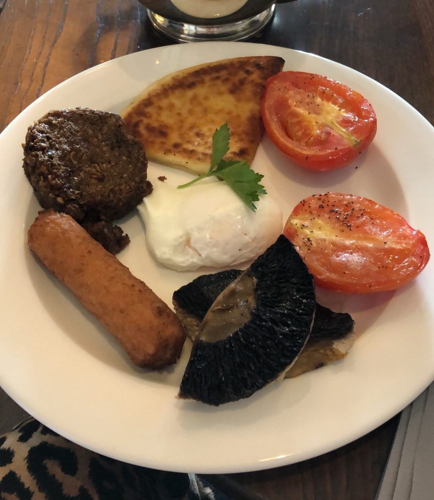 vegetarian scottish breakfast
