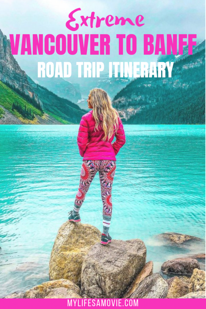 vancouver to banff road trip itinerary