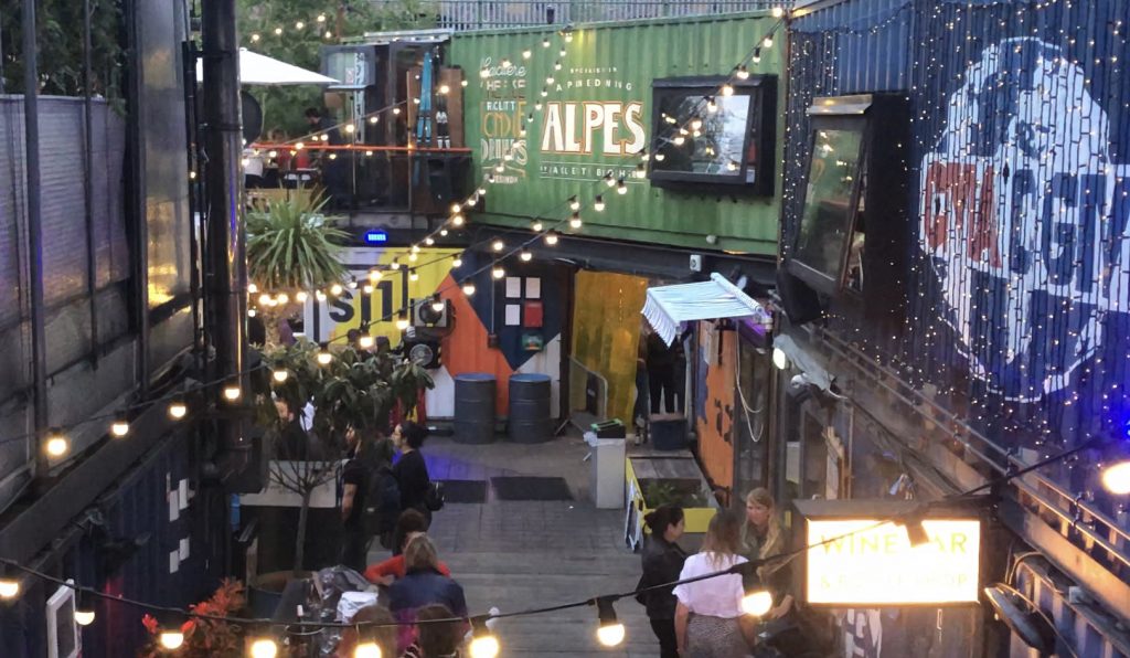 Pop Brixton trendy neighborhood London