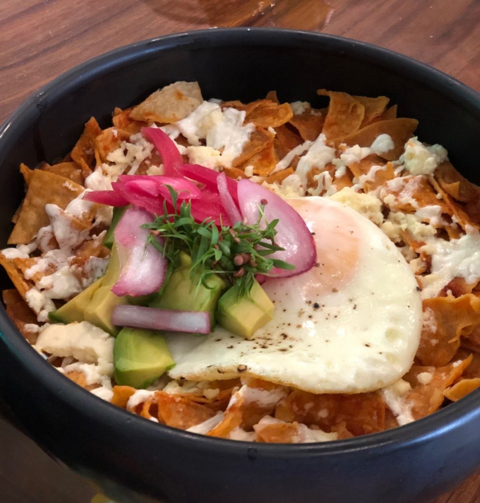 chilaquiles mexican food