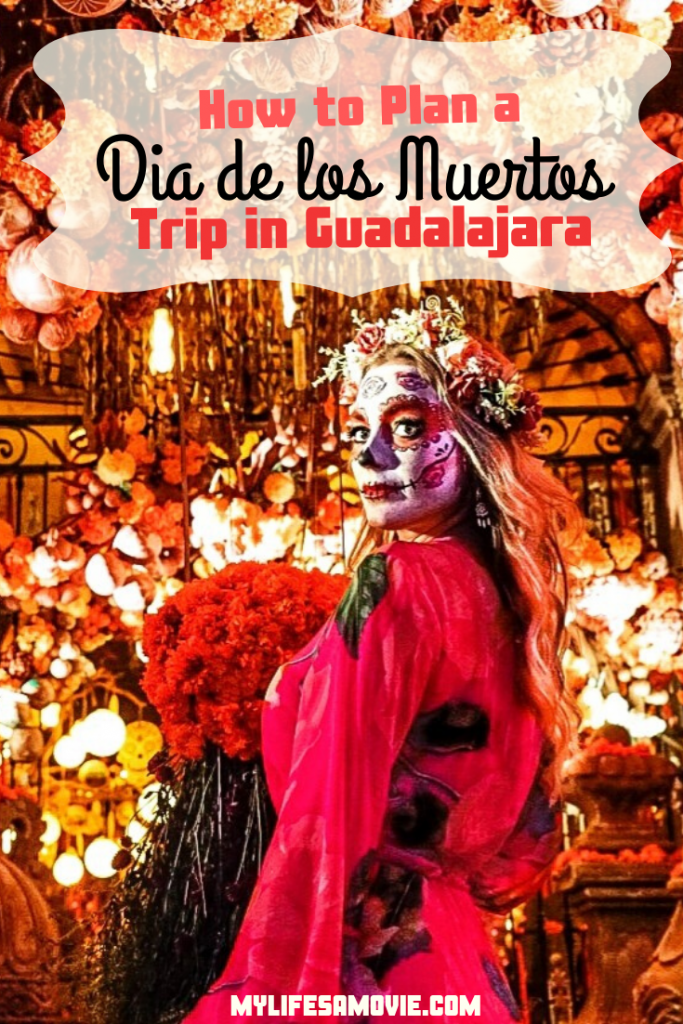 Dia de los Muertos is a MUST-experience cultural event that takes place each year in Mexico! The "Day of the Dead" is meant to remember and celebrate loved ones who have died, in a fun and festive manner! In this post you'll find everything you need to get your "catrina" skull face paint, where all of the best Dia de los Muertos festivities are in Guadalajara, and more!