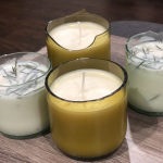 holiday essential oils candles
