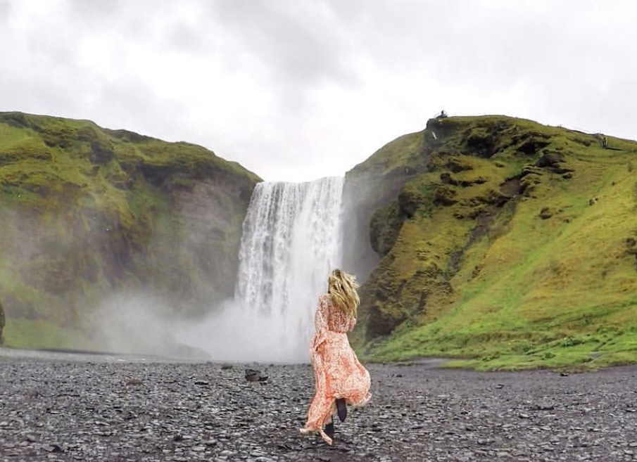 skogafoss waterfall iceland