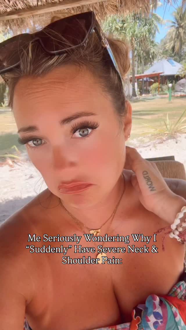 I’ve had severe shoulder and neck pain for several days now and couldn’t figure out why, until I started editing all of my video from the last few weeks 😂🤦‍♀️

At first I thought it was that double-camera filming maneuver I was doing during the bull shark dive, but obviously it’s from carrying a heavy backpack, heavy shoulder-bag, and pulling it on the suitcase (it’s broken so it doesn’t roll on all fours). Plus probably all of the sleeping on flights and always a different hotel! 

I try hard not to carry bags on my shoulders but usually don’t have a choice!

What are your tips for avoiding injuring your back when traveling? Also please drop all your great tips as well for fixing the pain so we can share them with others!

Also; this is the main reason why I have never been able to be a backpacker, and why I never will! They destroy my back, even with a back support strap!

#backpainexercises #backpain #travelproblems #solotravelproblems #backpacking #carryon #carryononly #mylifesatravelmovie #solofemaletravel #solotraveler