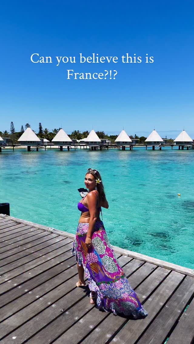 Just doing my due diligence to make sure I explain the history of New Caledonia before divulging this incredible deal I found on an over water bungalow private island resort! 😁

New Caledonia should be its own country and nation, but surprise surprise, a European country took over, and to this day still mostly runs it, causing a lot of conflict amongst the people there.

In fact, when I tried to venture here last year, I couldn’t, because the civil unrest caused flights and hotels to shut down. Allegedly half the people prefer France to run things as they get more benefits, but the others, mostly the Karnak people, want independence. 

This is always the double edged sword with colonized countries…many people benefit from the advancements, but culture and rights are often lost. This was true from what I saw in Noumea…everything just seemed very European, which was convenient, but didn’t feel authentic.

Anyway. New Caledonia is one of the South Pacific Islands, making it a destination teeming with sea life and beautiful islands!

One of the most popular photos you’ll see of it is this over water bungalow private island, which I used my points for but it has rooms starting at $200!

The coral was colorful, the sea turtles were everywhere, and…my solo yoga session was joined by a huge venomous sea snake! 

If you’re on a quest to see all of the South Pacific Islands like I am, I would recommend coming here! And also if you want an affordable luxury resort stay! 

Details for both are on my blog - MyLifesAMovie.com !

Should I keep posting historical and cultural awareness for the luxury posts I make, or nah? 😁

(Also, I squeezed this in as a solo honeymoon while waiting to go on my actual honeymoon a few days later, and I can confirm it’s a great idea!)

#newcaledonia #karnaky #southpacificislands #southpacific #solotravel #solofemaletraveler #solofemaletravel #solohoneymoon #luxurytravel #luxuryadventure