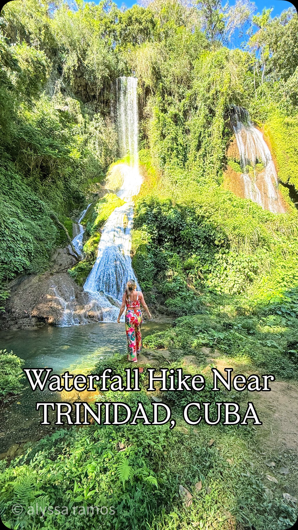 Most people go to Cuba and only see Havana, perhaps Viñales, and if you’re allowed to, Varadero. But don’t miss out on Trinidad and Cienfuegos!

We did an amazing waterfall hike in Parque Guanayara, in the mountain region, through beautiful jungles, and then to these stunning falls and natural pools! 

We were led by a local guide and his blind dog, and bought fruits from the locals along the trail! Since people in this area don’t have as much access to things as people in the cities, we also delivered half of our donations in this area and the two cities.

I’ve been to A LOT of waterfalls in my life, and this one really impressed me, so add it to your to-go list!!

Did you know there’s mountains and waterfalls here?

#trinidad #cienfuegos #mylifesatravelmovie #havana #parqueguanayara