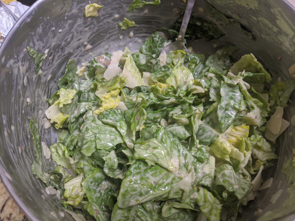 how to make caesar salad