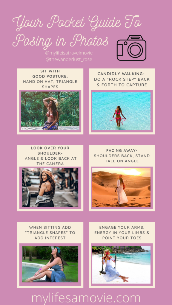 how to pose for travel photos