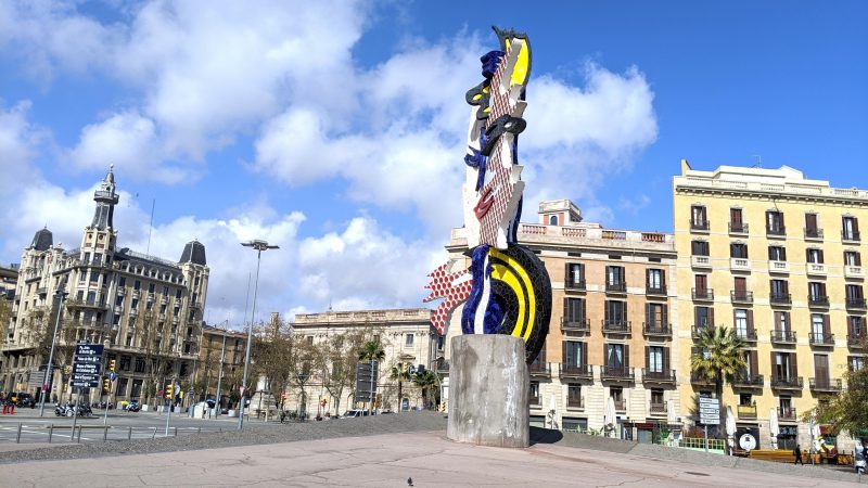 barcelona empty during lockdown