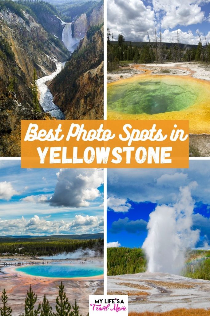 Here's an easy reference for the best photo spots in Yellowstone National Park, plus photography tips on how to capture them! Spring and early Summer are great times to visit Yellowstone National Park, so be sure to book in advance, and go prepared to avoid the crowds!      #yellowstone  #nationalparks #ustravel #usatravel 