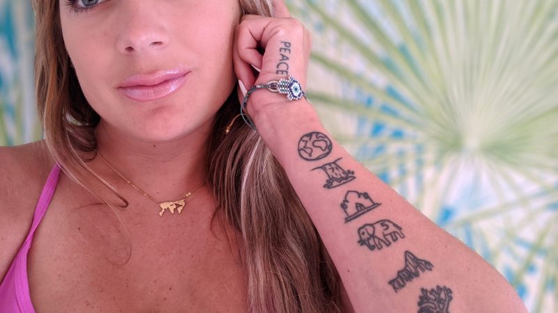 travel bucketlist tattoo