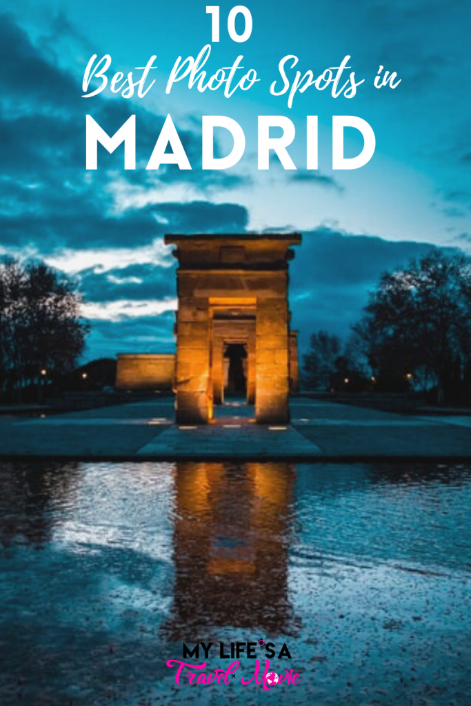 Dez dos melhores locais para fotos de Madri recomendados por um local! Inclui locais secretos do melhor telhado do hotel para fotos dignas de IG quando você está em Madri, Espanha!