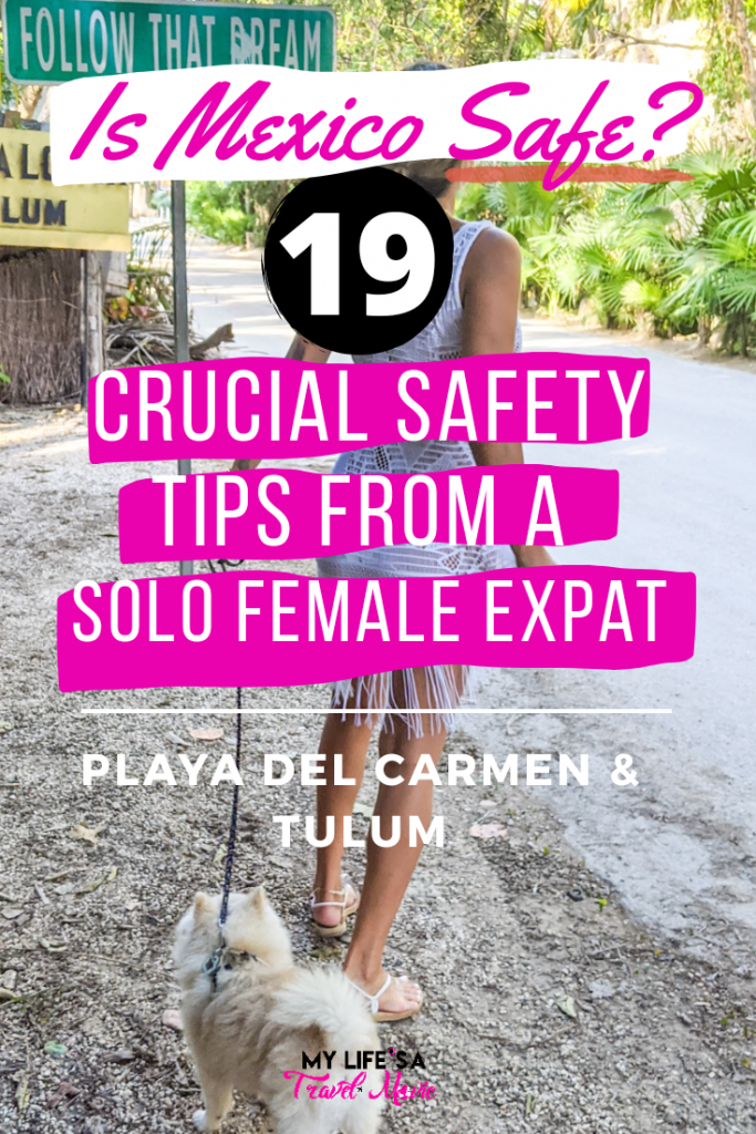 If you're thinking of planning a trip to Mexico, but keep wondering "Is Mexico safe?" I beg you to read this post. After living in Playa del Carmen for a few months, I learned that the answer is yes and no. It's yes if you are smart and always follow these safety tips. But I have to also say no due to the amount of horrific incidents I've heard about just in this area and Tulum. Remember, crimes happens everywhere! Don't be discouraged from visiting, but definitely be aware, and follow these 15 crucial safety tips for Mexico.