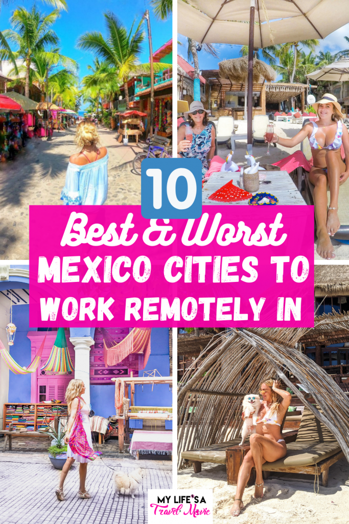 Are you currently working from home and thinking of becoming a digital nomad? Mexico place is a great place to do that for so many reasons! After living and working in several cities in Mexico, this is my list of the best Mexico cities for working remotely in 2021! Full honesty, Tulum made my "worst" list!
