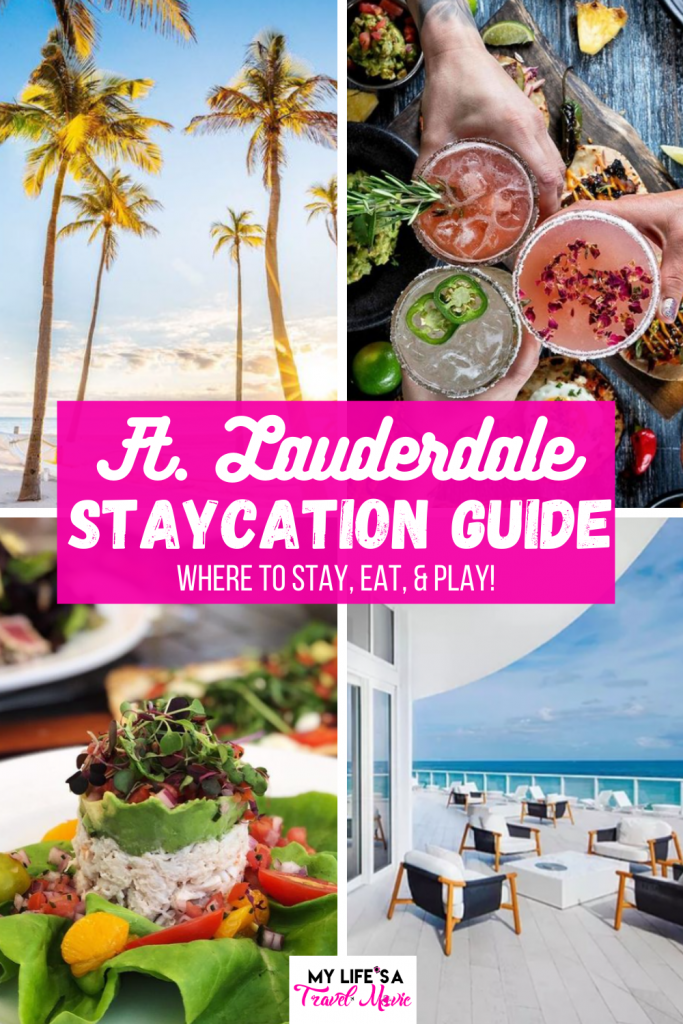 Fort Lauderdale, Florida is one of the most fun places to take a short staycation! Perfectly situated in between laid back Palm Beach and crazy Miami, this sunny South Florida city has it all! In this Fort Lauderdale staycation guide you'll find lists of the best happy hours, bars, restaurants, places to stay, and things to do!

#florida #fortlauderdale #ftlauderdale #miami #vacation #vacationideas